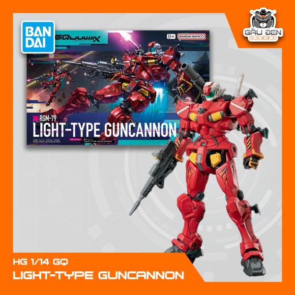 HG GQ 1/144  LIGHT-TYPE GUNCANNON