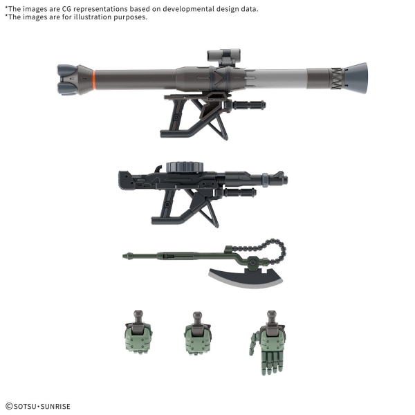HG GQ 1/144 MS-06 ZAKU