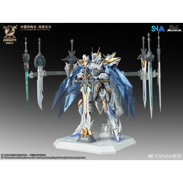 MÔ HÌNH LẮP RÁP  1/144 BE DIVINE INVOKER – PERCIVAL DELUXE VER