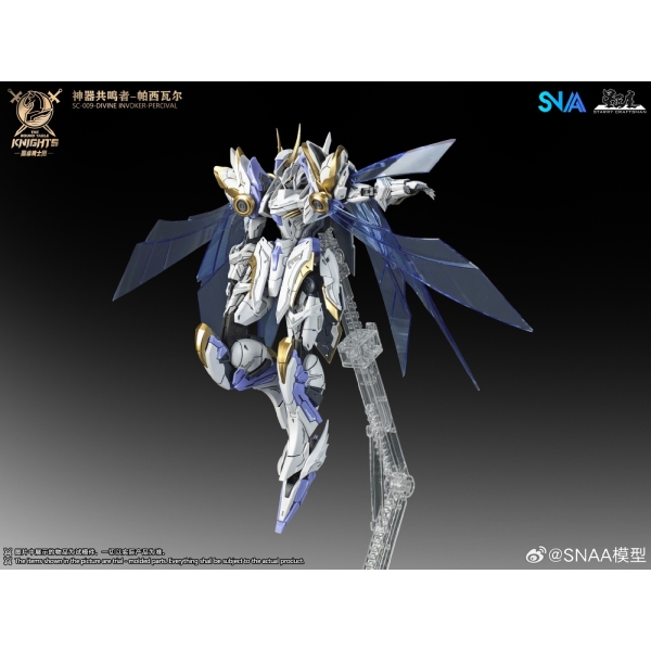 MÔ HÌNH LẮP RÁP  1/144 BE DIVINE INVOKER – PERCIVAL DELUXE VER