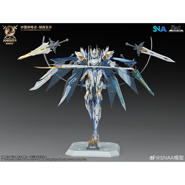 MÔ HÌNH LẮP RÁP  1/144 BE DIVINE INVOKER – PERCIVAL DELUXE VER