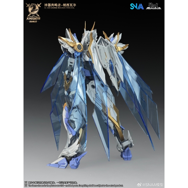 MÔ HÌNH LẮP RÁP  1/144 BE DIVINE INVOKER – PERCIVAL DELUXE VER