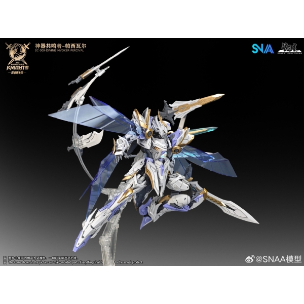 MÔ HÌNH LẮP RÁP  1/144 BE DIVINE INVOKER – PERCIVAL DELUXE VER