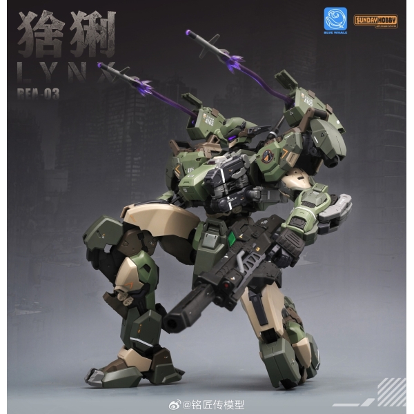 MÔ HÌNH LẮP RÁP REA-03 BLUEWHALE - LYNX