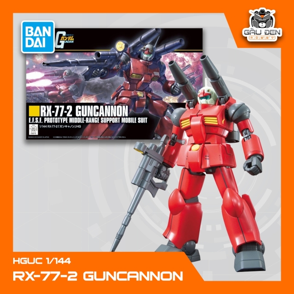 HG UC 1/144  RX-77-2 GUNCANNON