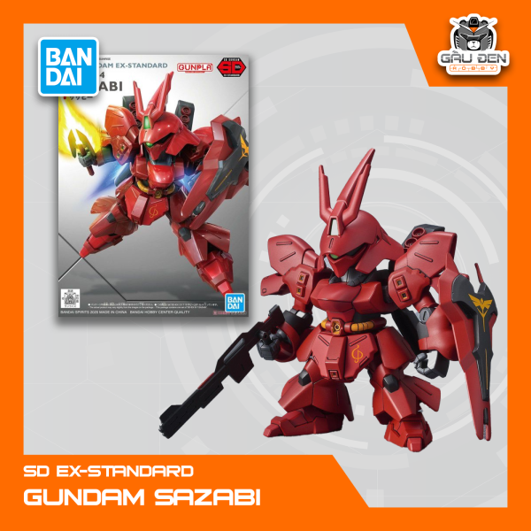 SD EX-STANDARD SAZABI GUNDAM