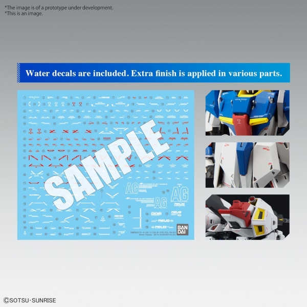 MG 1/100 ZETA GUNDAM VER.KA