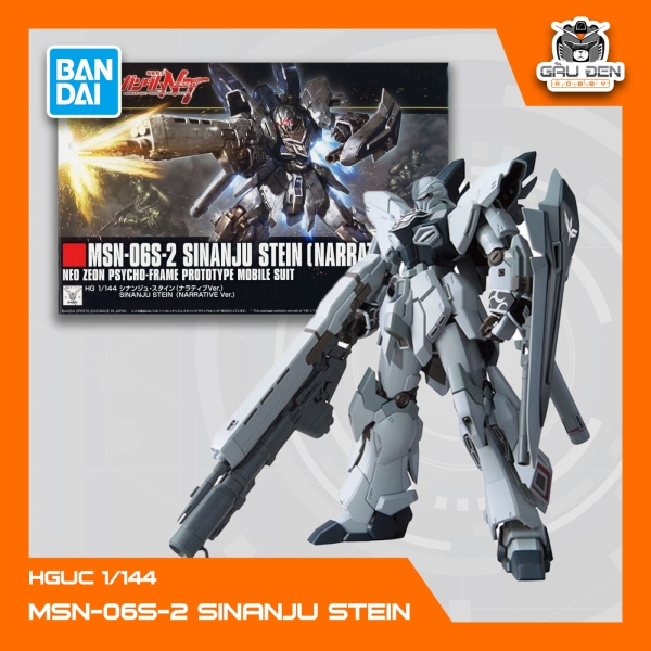 HG UC 1/144 MSN-06S-2 SINANJU STEIN - NARRATIVE VER