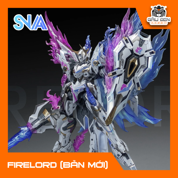 MÔ HÌNH LẮP RÁP  1/100 YR-04 FIRELORD PHANTOM FLAME SOUL (Bản sơn Kim Loại Đặc Biệt)