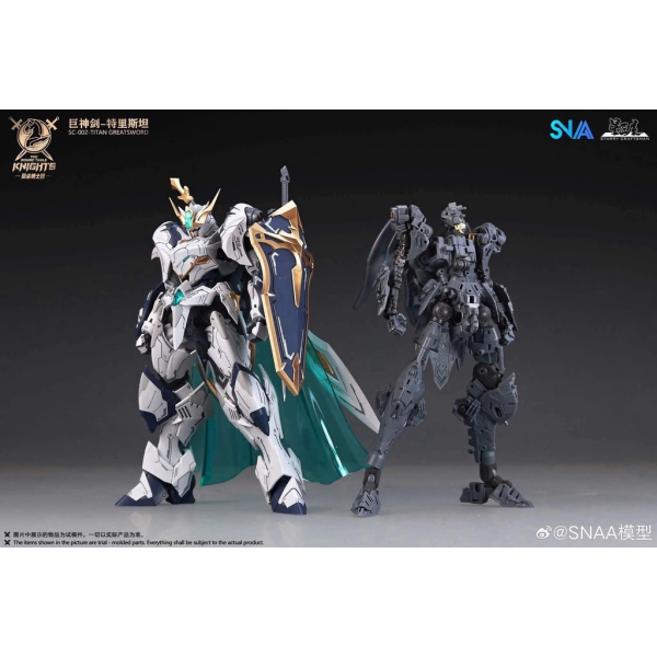 MÔ HÌNH LẮP SẴN  1/144 BE SC-002 TITAN GREATSWORD TRISTAN
